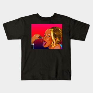 Iggy Azalea, Portrait Kids T-Shirt